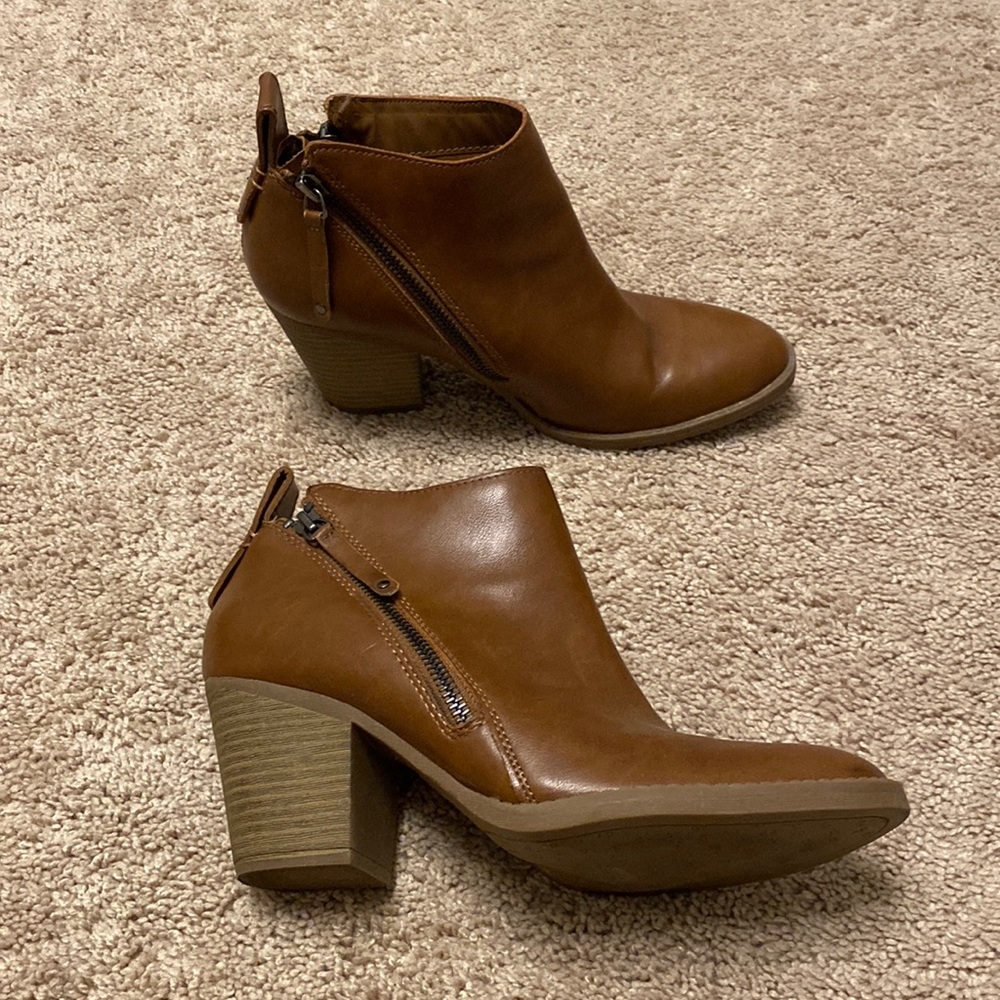 Tan Booties